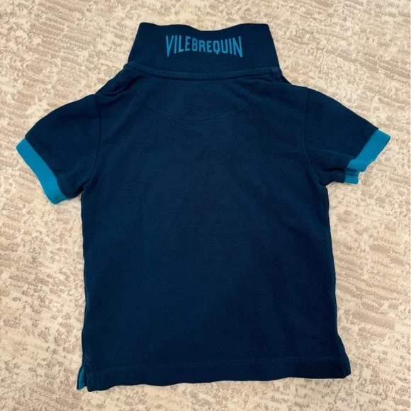 Vilebrequin Todder Polo Navy Size 4ans